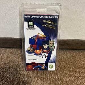 Cricut Activity Cartridge Superman Complete Images Party Objects